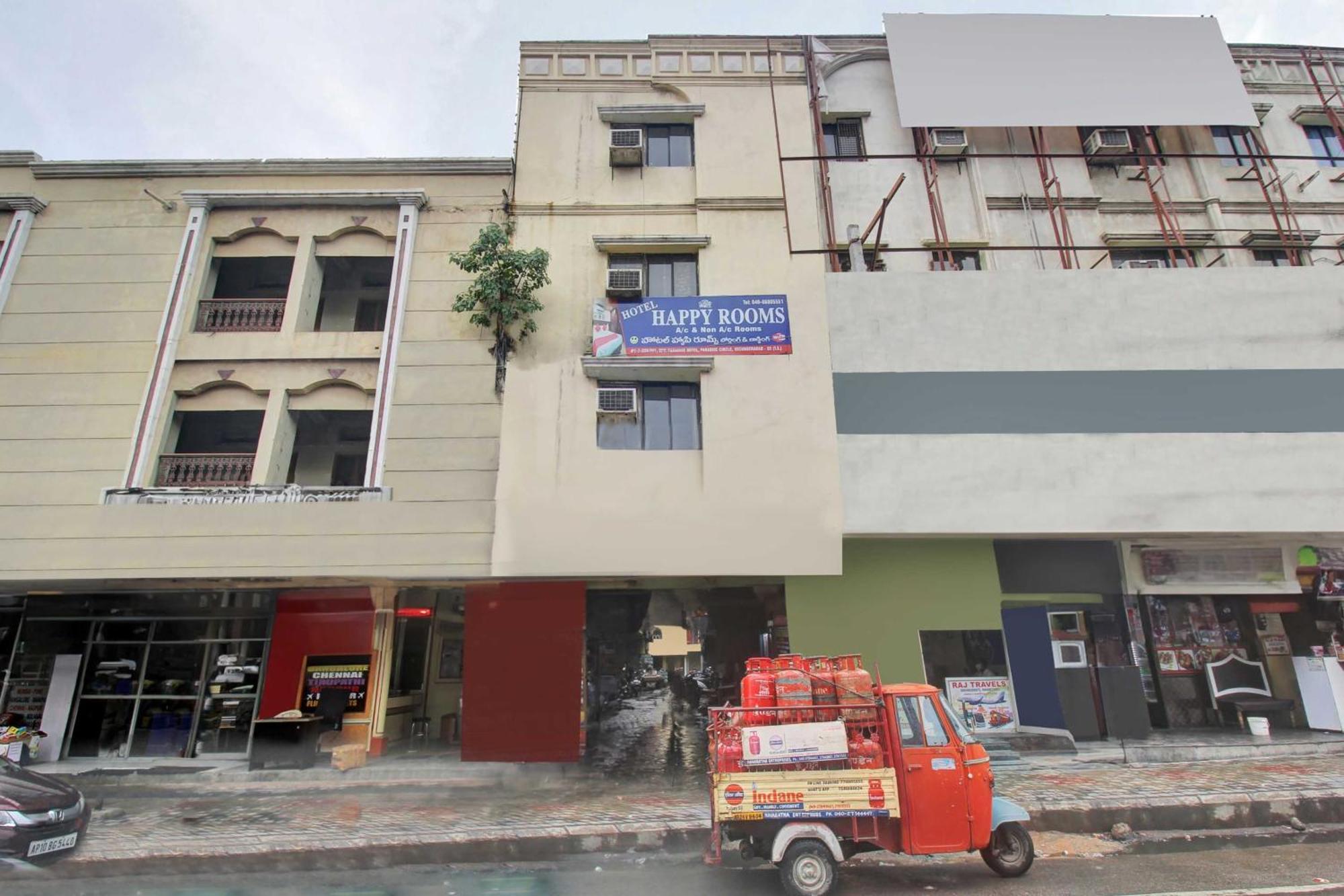 Hotel O Happy Rooms Hyderabad Exterior foto